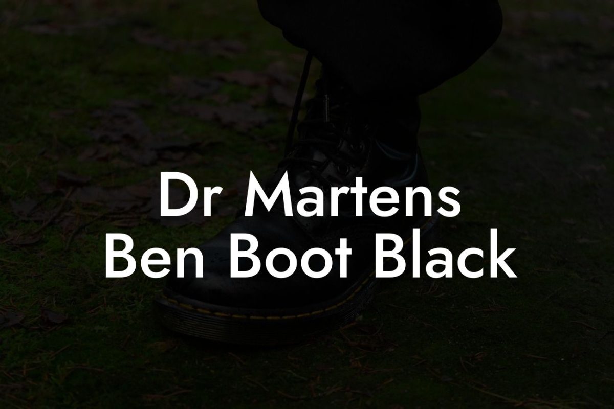 Dr Martens Ben Boot Black