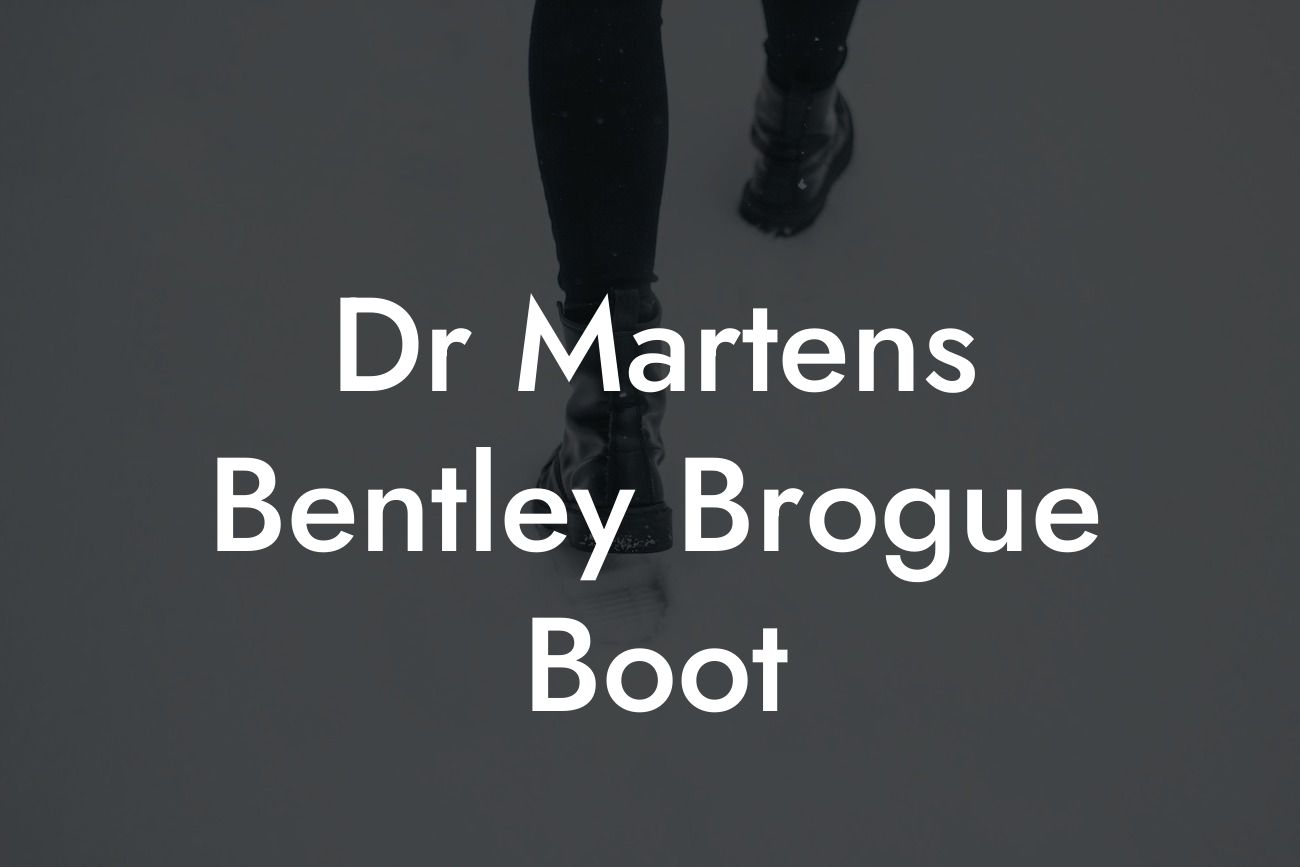 Dr Martens Bentley Brogue Boot