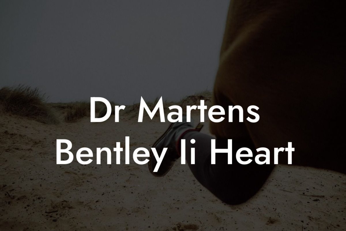 Dr Martens Bentley Ii Heart