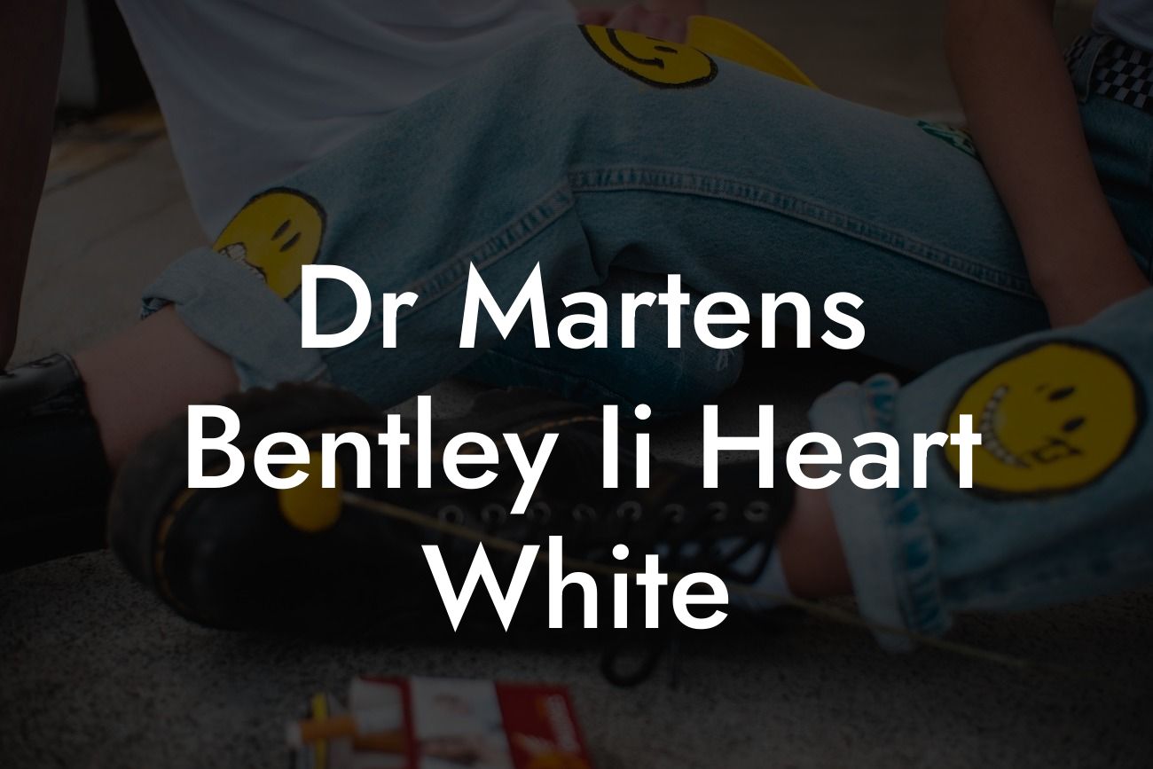 Dr Martens Bentley Ii Heart White