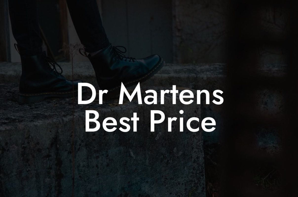 Dr Martens Best Price