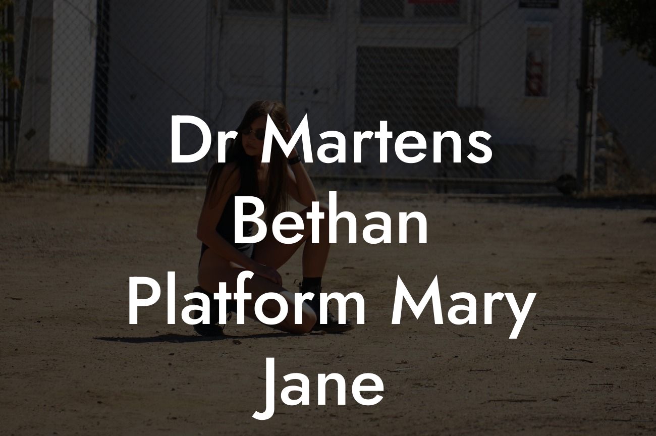 Dr Martens Bethan Platform Mary Jane