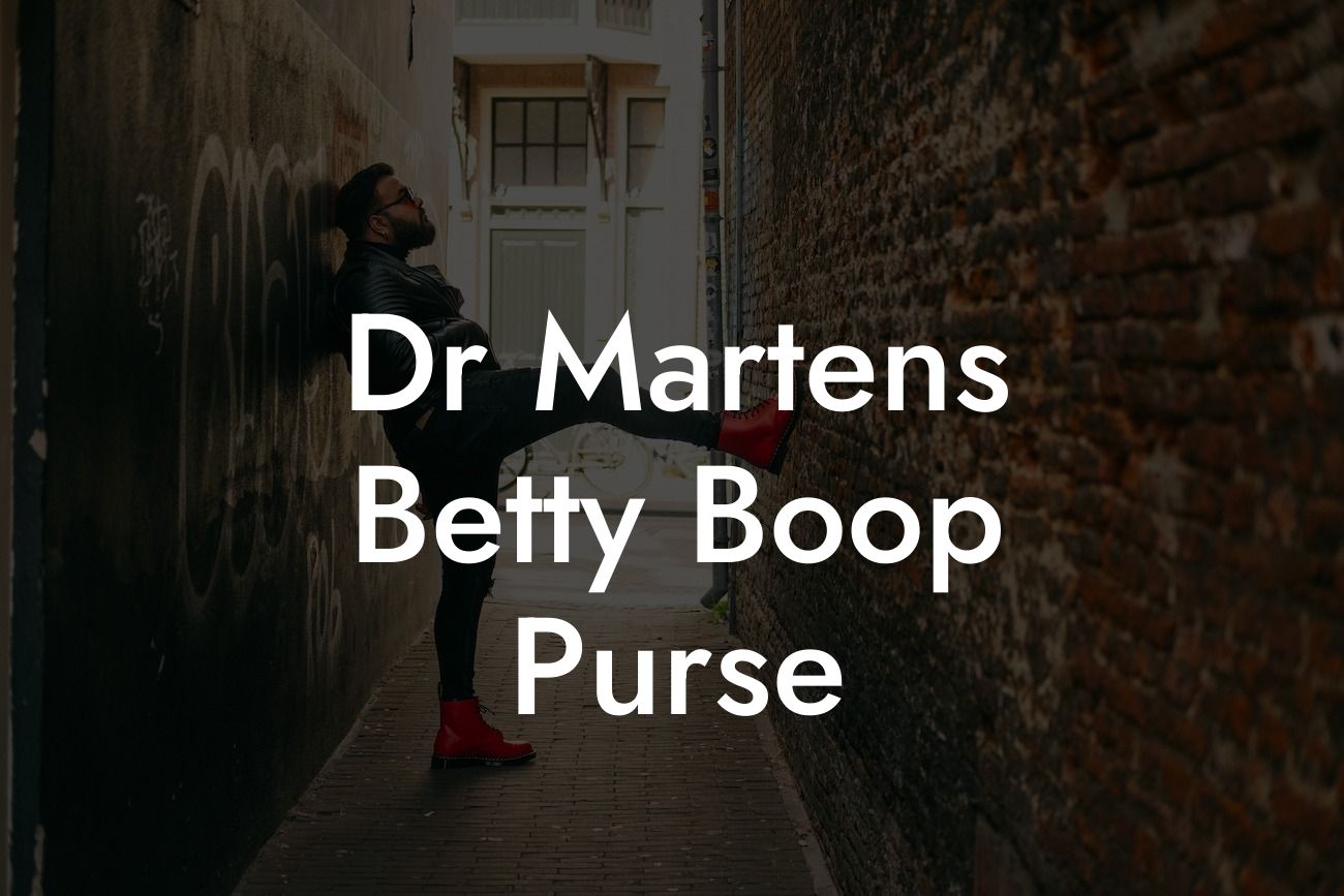 Dr Martens Betty Boop Purse