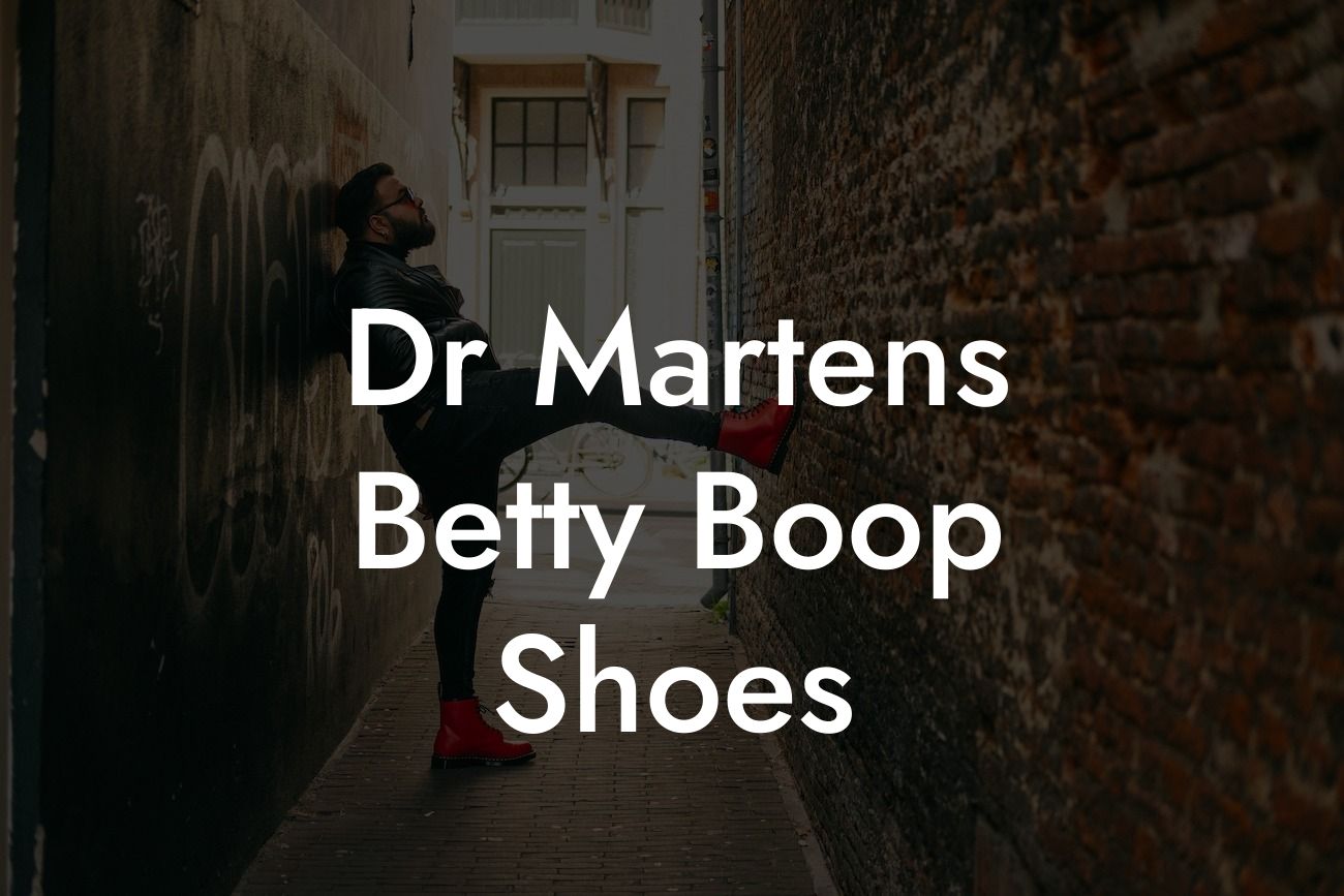 Dr Martens Betty Boop Shoes