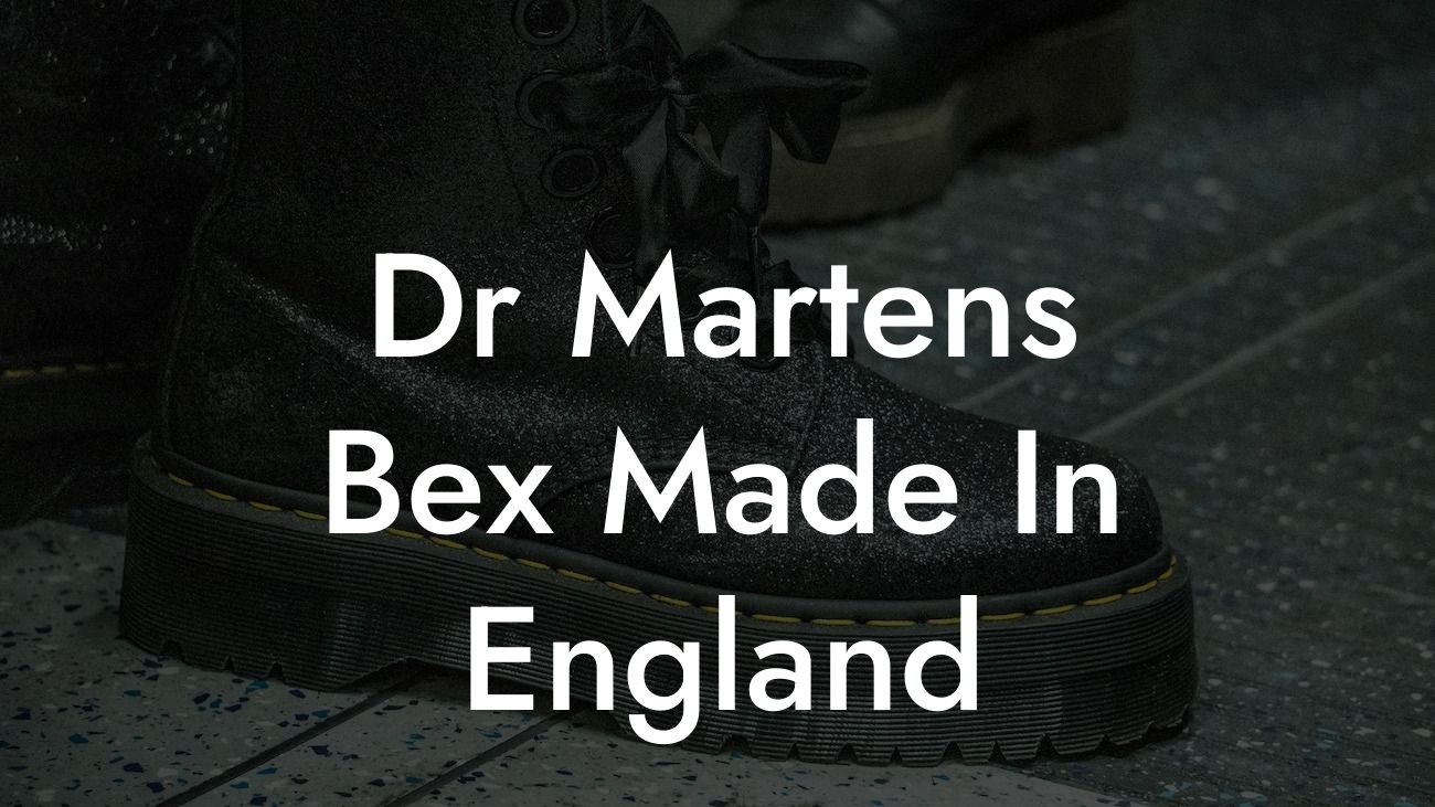 Dr Martens Bex Made In England