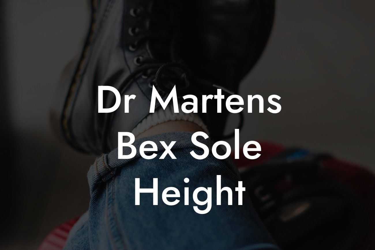 Dr Martens Bex Sole Height