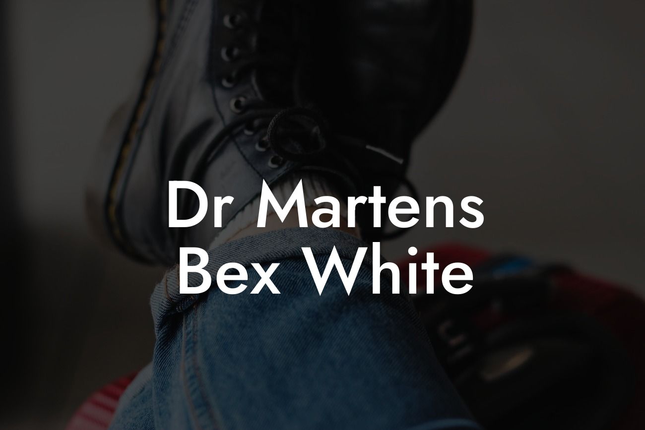 Dr Martens Bex White