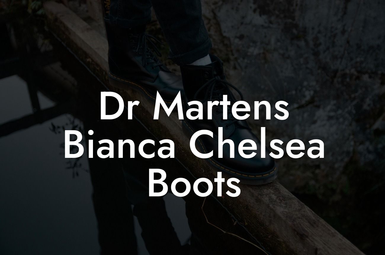 Dr Martens Bianca Chelsea Boots