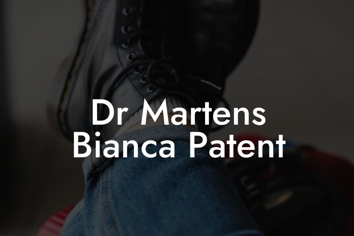 Dr Martens Bianca Patent