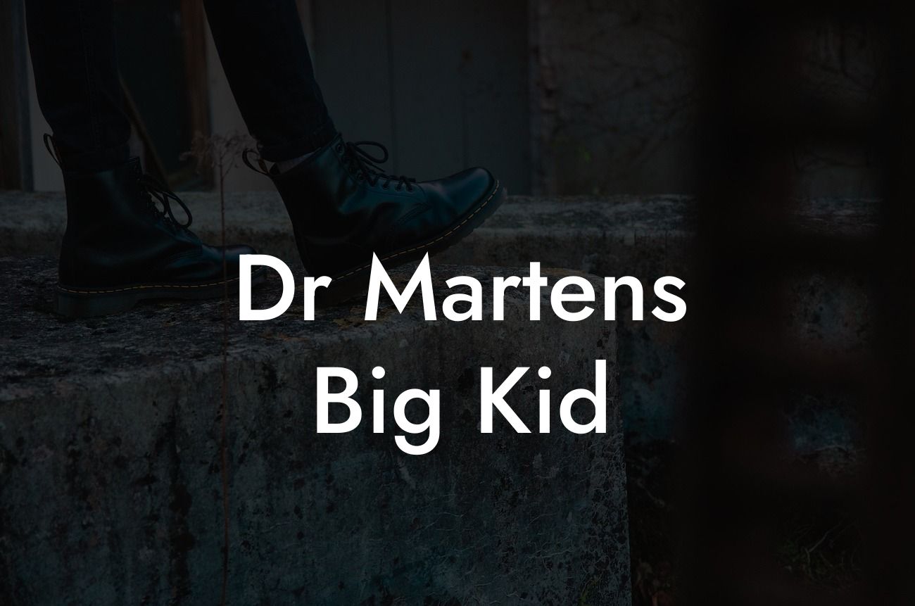 Dr Martens Big Kid