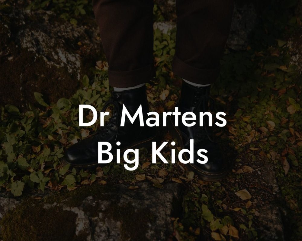 Dr Martens Big Kids