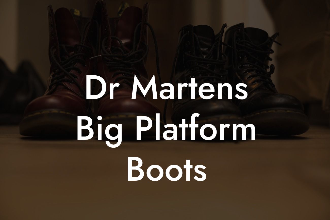 Dr Martens Big Platform Boots