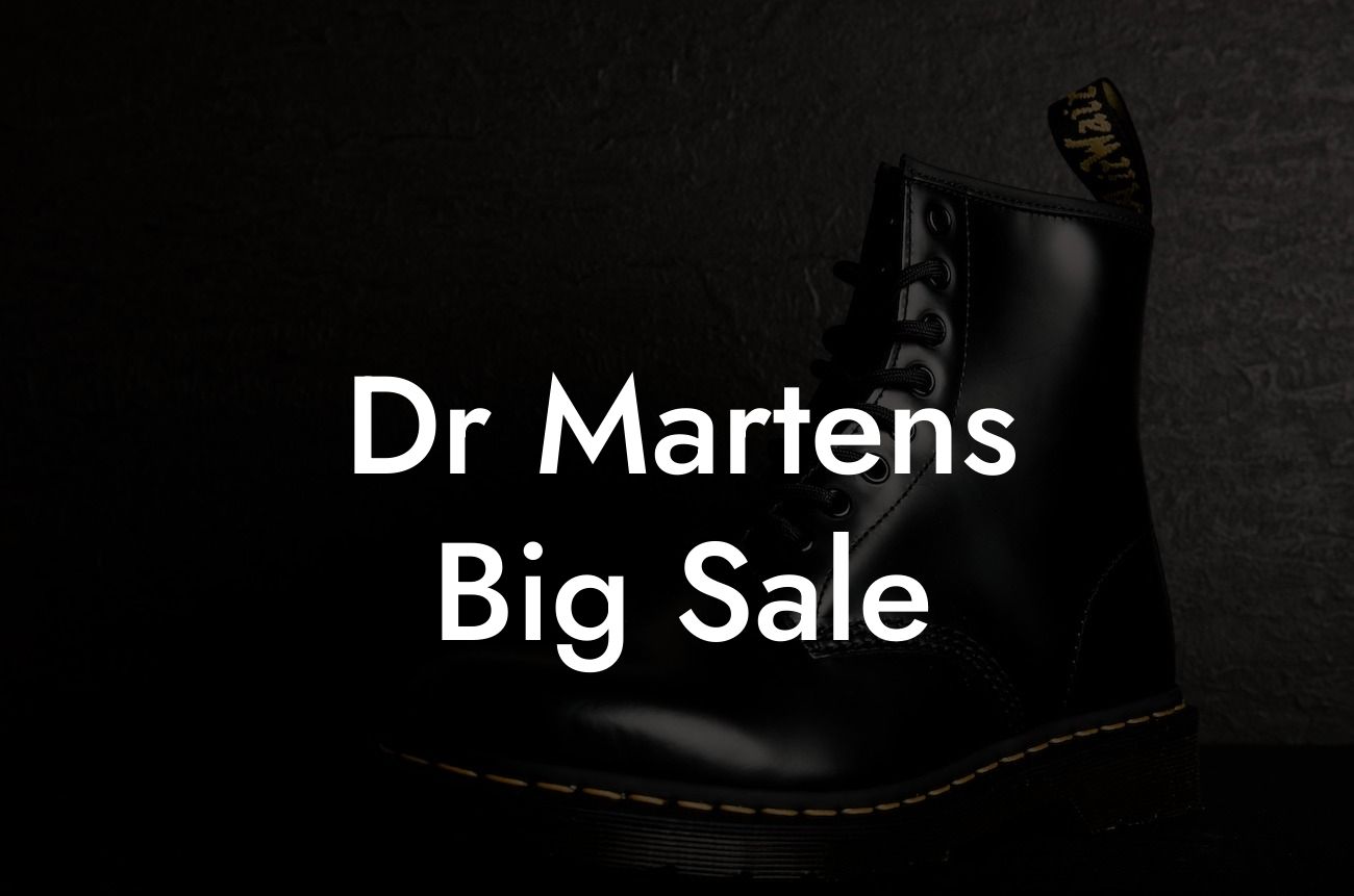 Dr Martens Big Sale