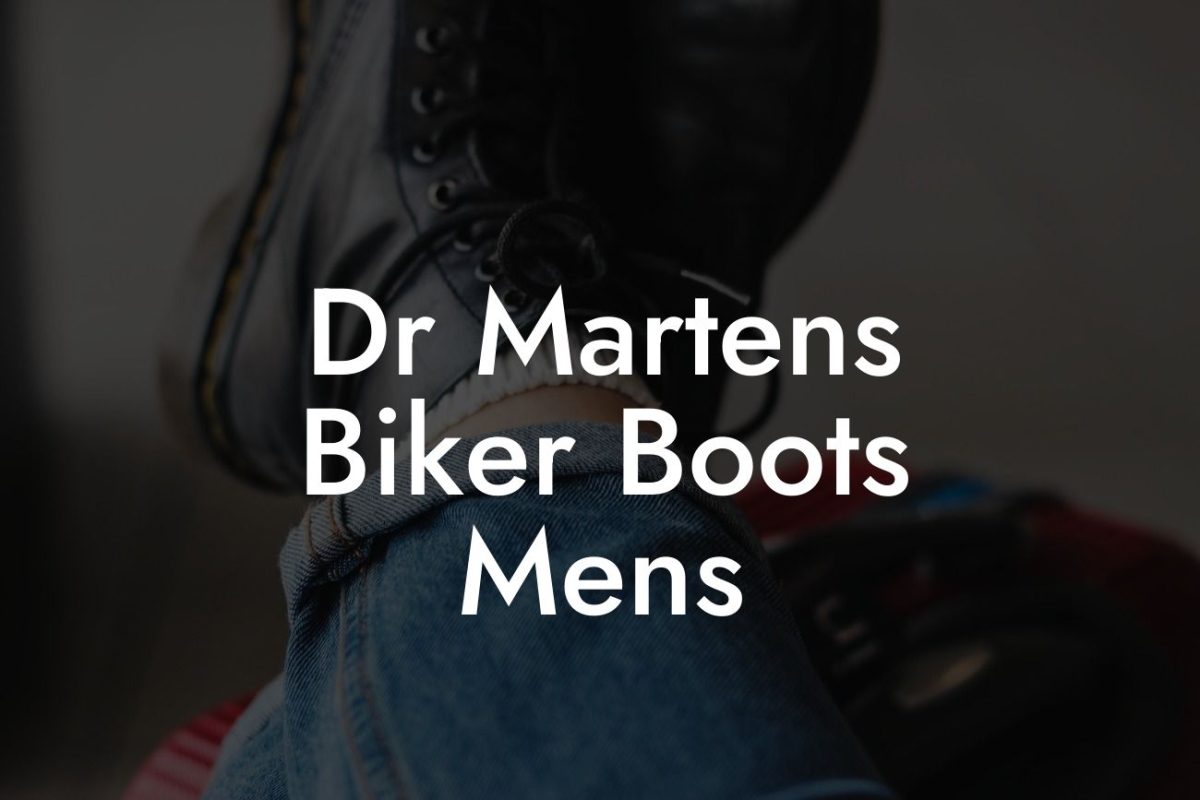 Dr Martens Biker Boots Mens