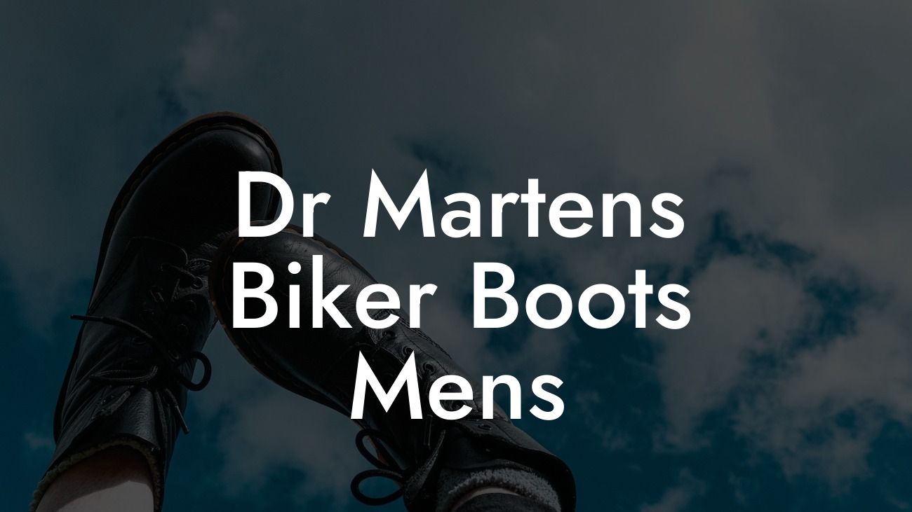 Dr Martens Biker Boots Mens