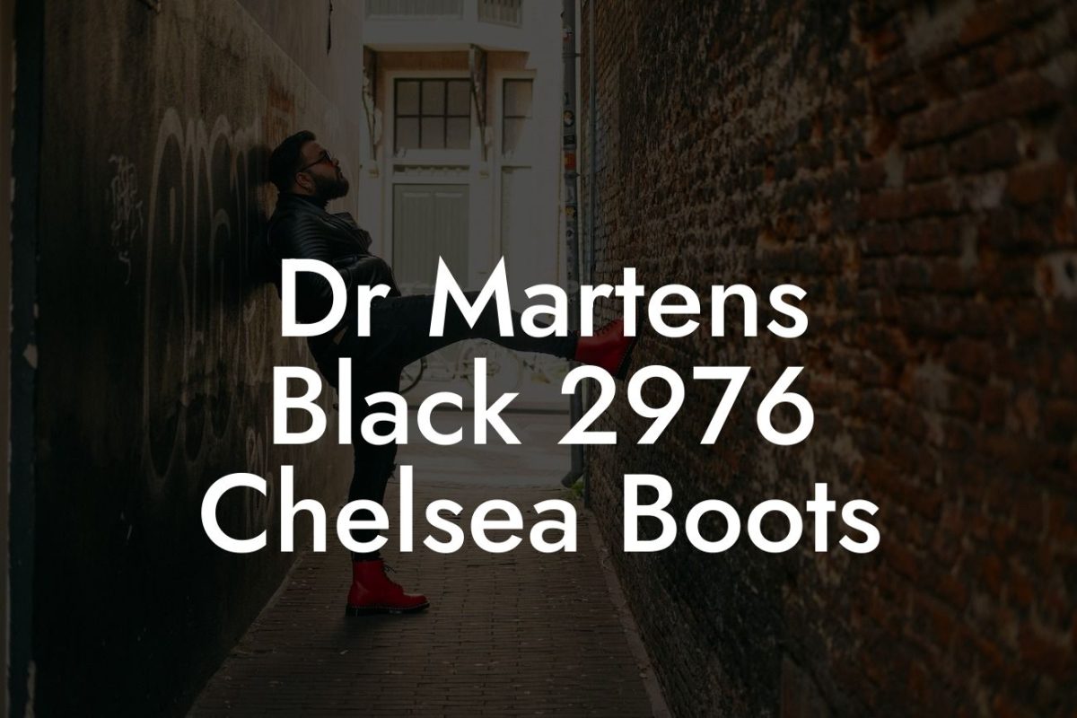 Dr Martens Black 2976 Chelsea Boots