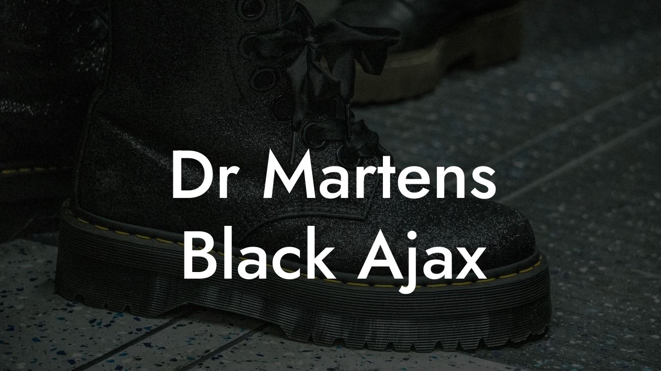 Dr Martens Black Ajax