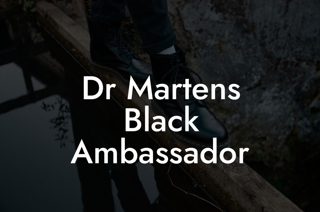 Dr Martens Black Ambassador