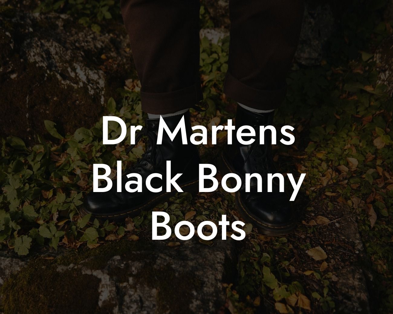 Dr Martens Black Bonny Boots