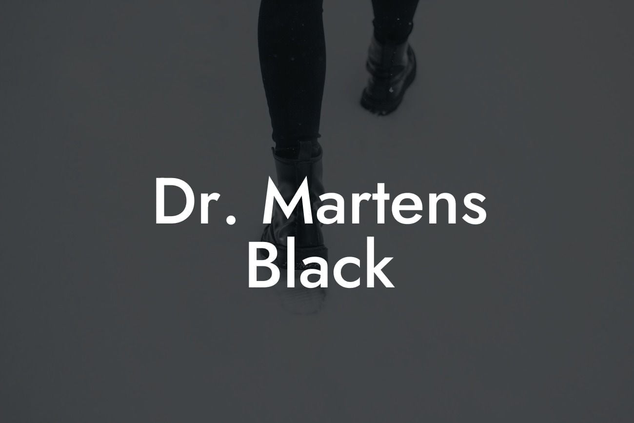 Dr. Martens Black