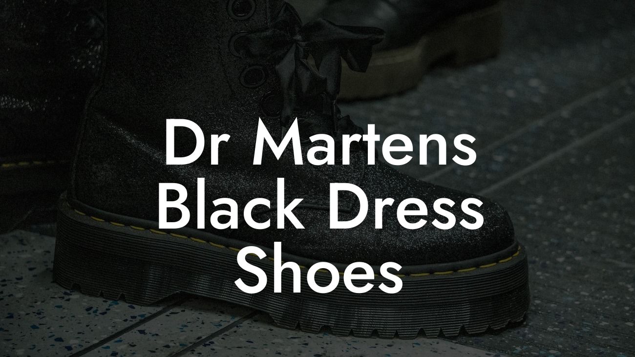 Dr Martens Black Dress Shoes