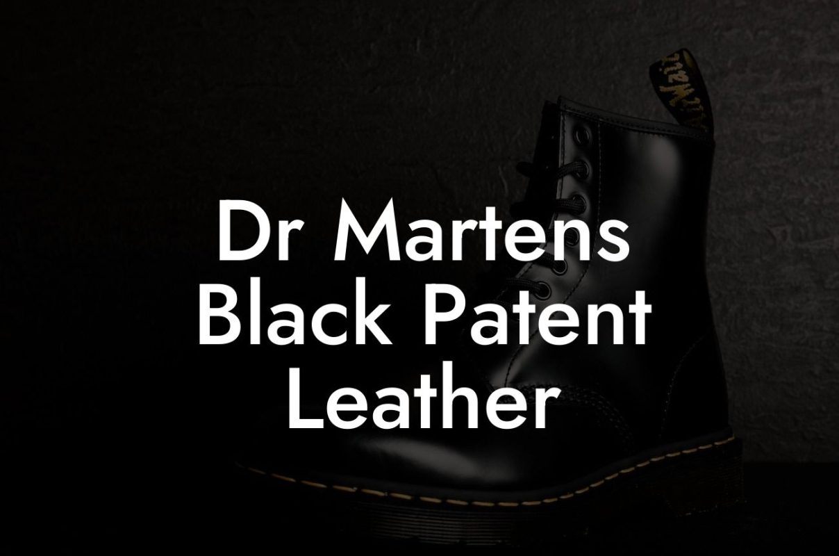 Dr Martens Black Patent Leather