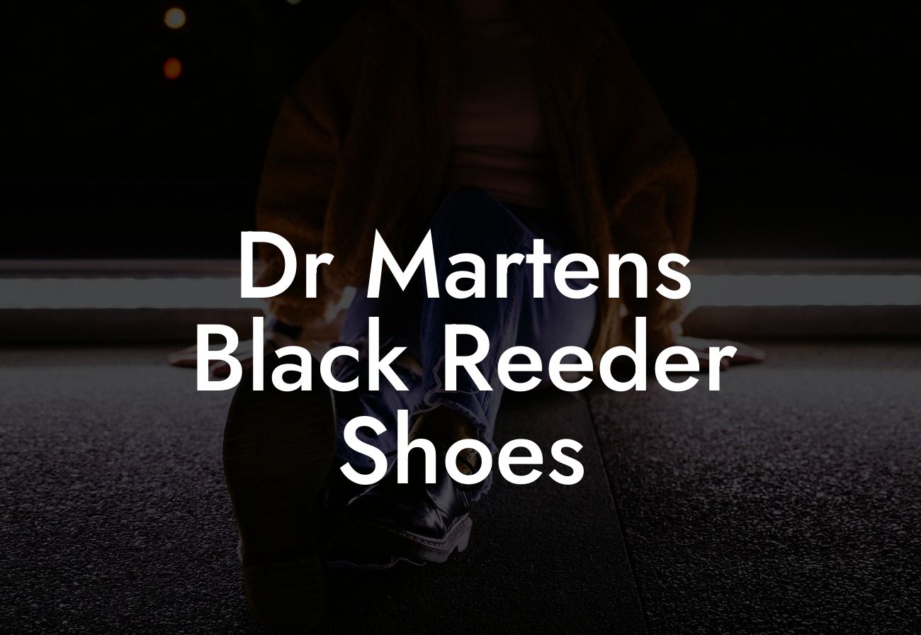 Dr Martens Black Reeder Shoes