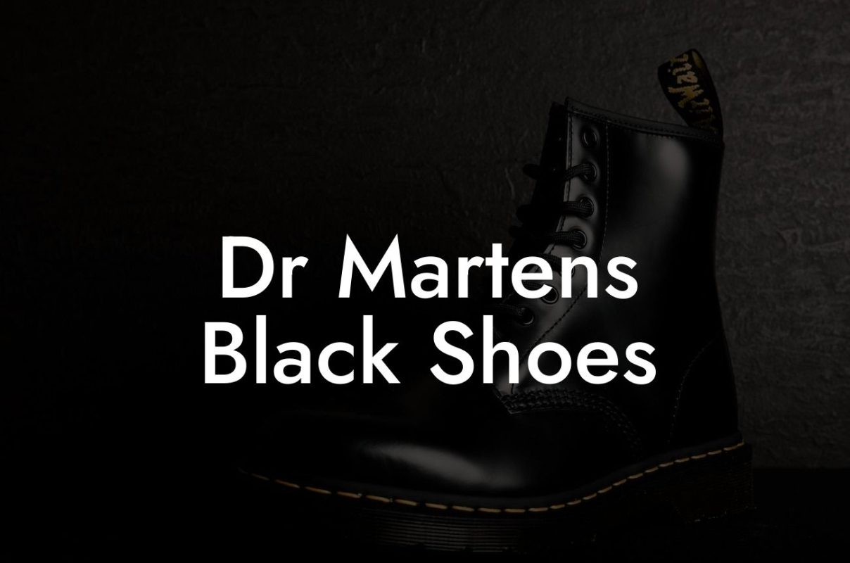 Dr Martens Black Shoes