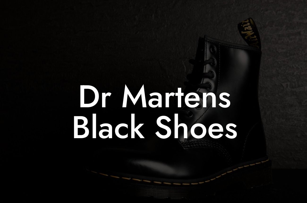 Dr Martens Black Shoes