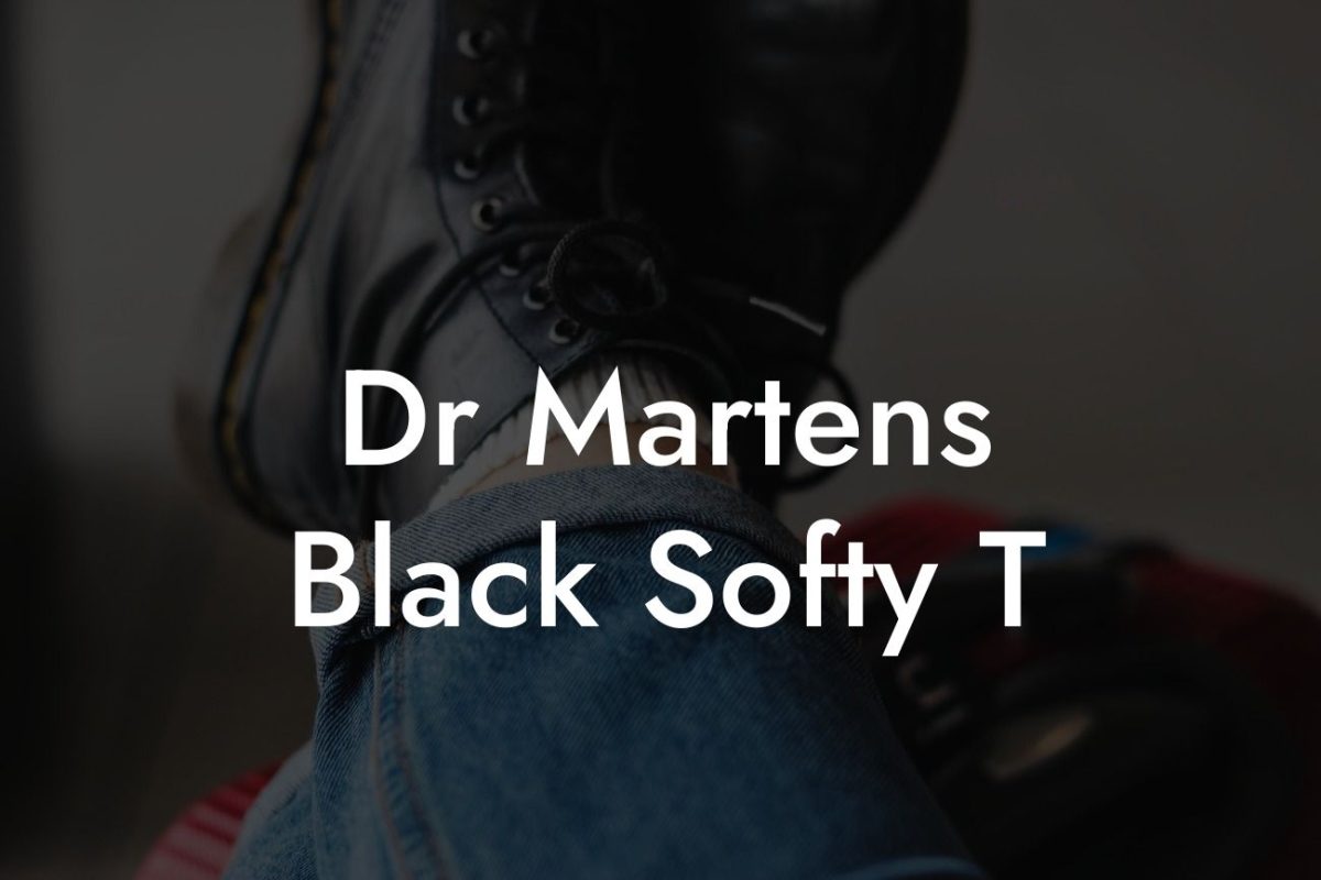 Dr Martens Black Softy T