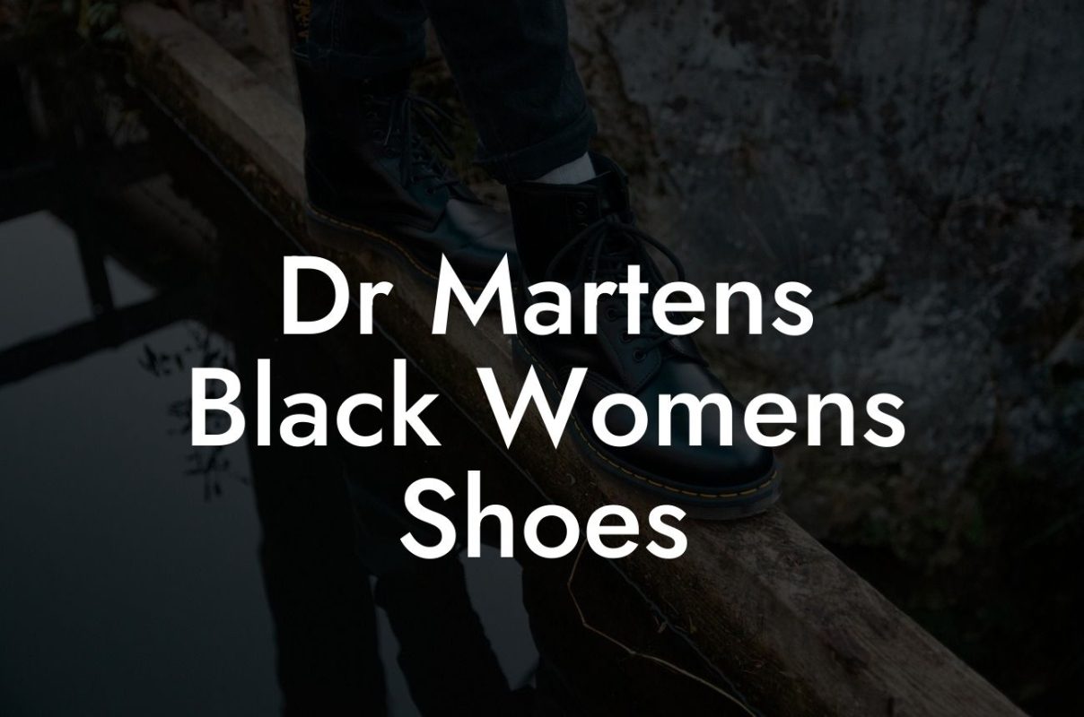 Dr Martens Black Womens Shoes