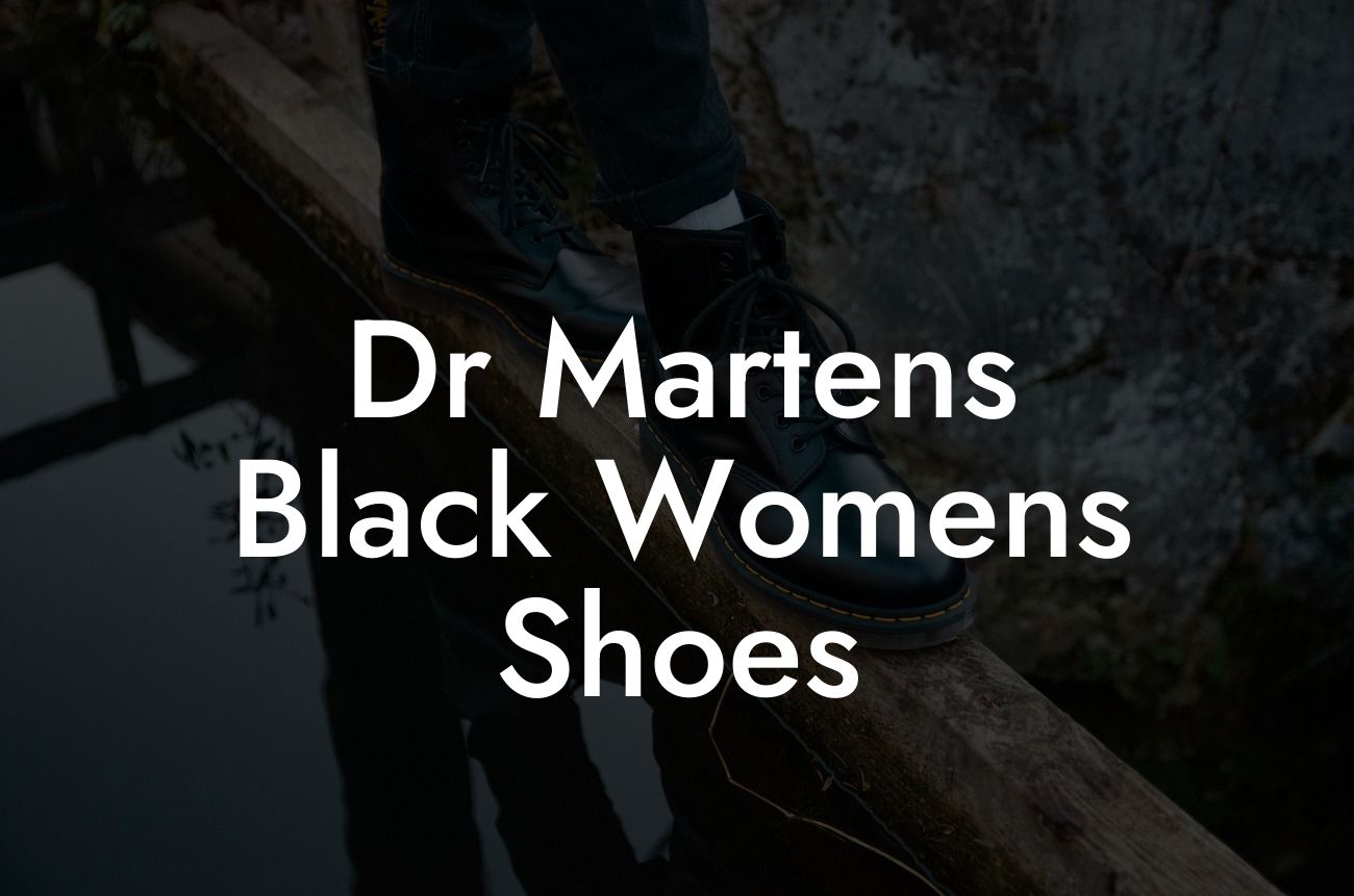 Dr Martens Black Womens Shoes