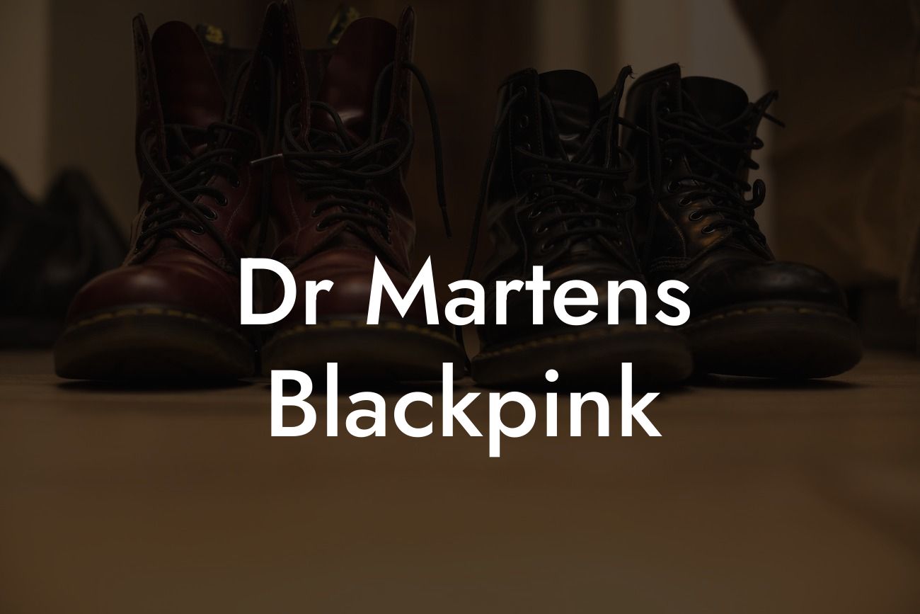 Dr Martens Blackpink