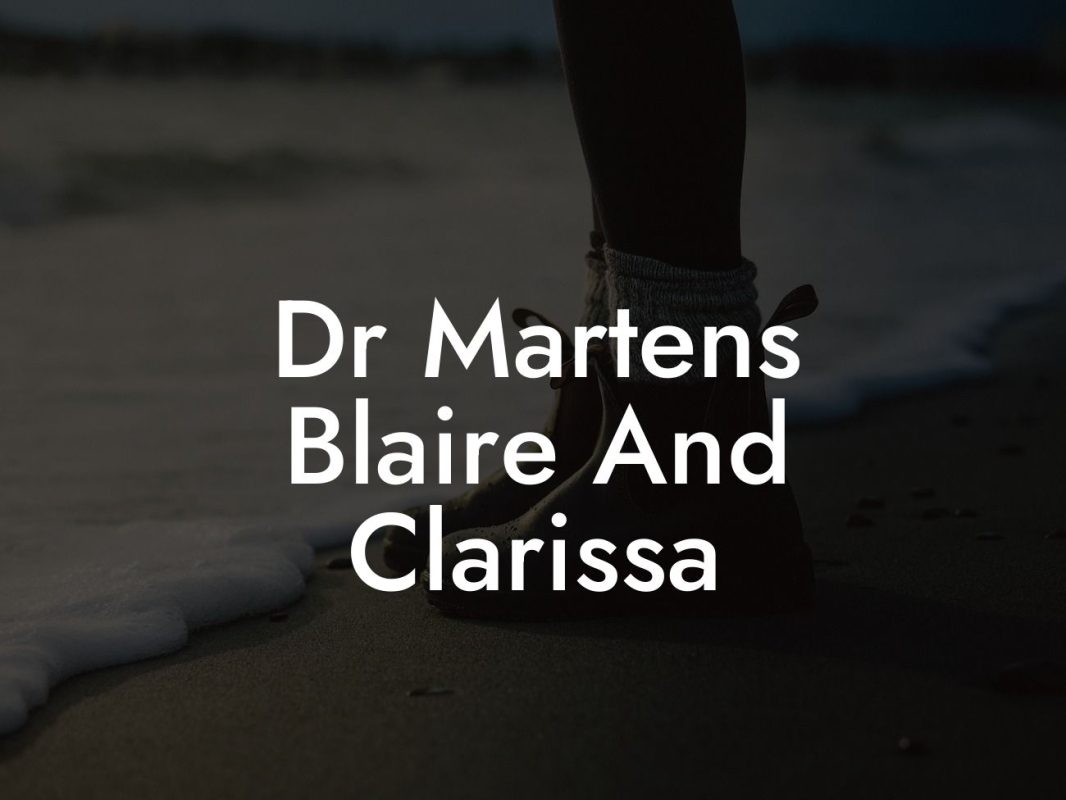 Dr Martens Blaire And Clarissa