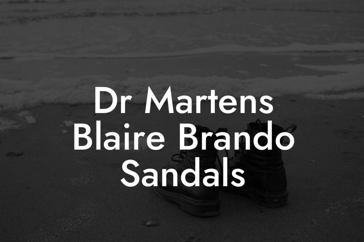 Dr Martens Blaire Brando Sandals