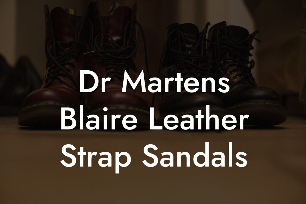 Dr Martens Blaire Leather Strap Sandals