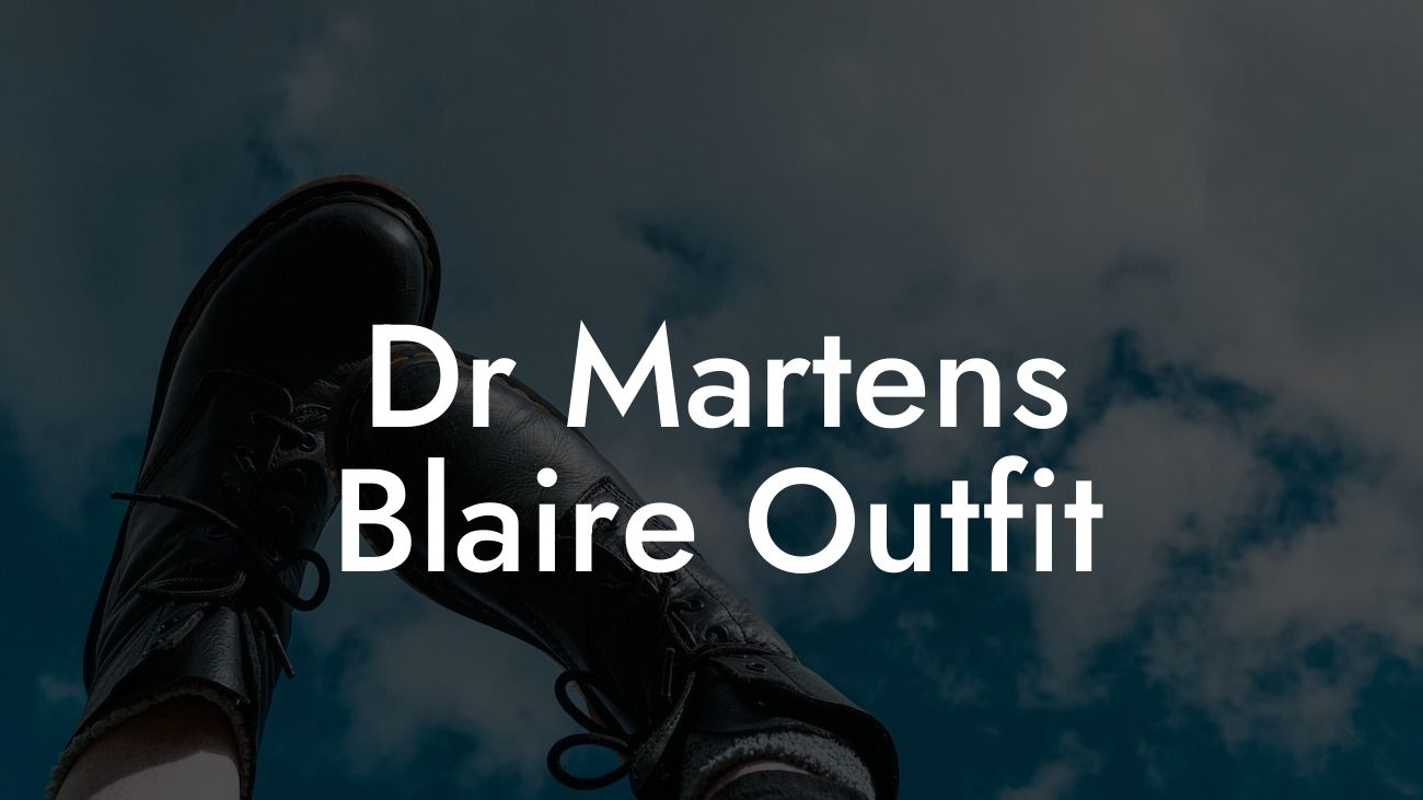 Dr Martens Blaire Outfit