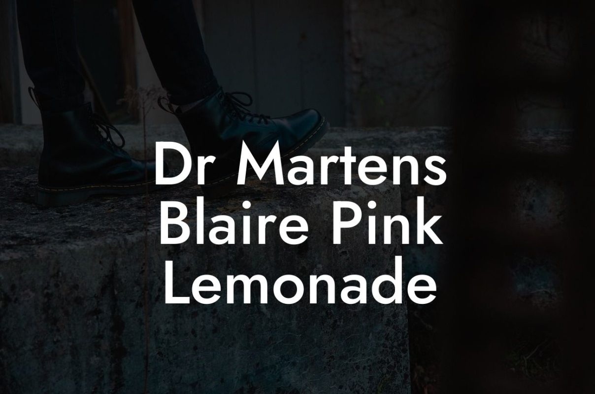 Dr Martens Blaire Pink Lemonade