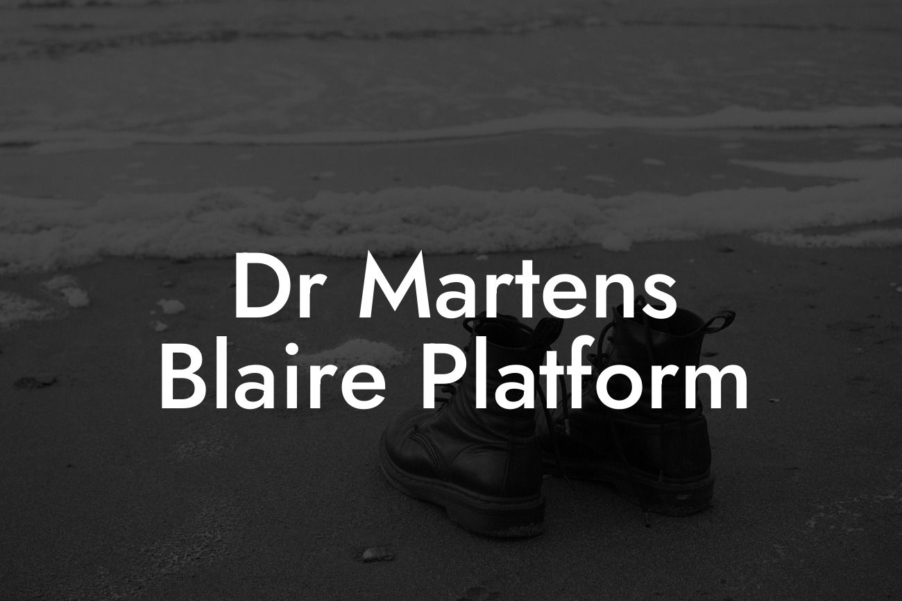 Dr Martens Blaire Platform