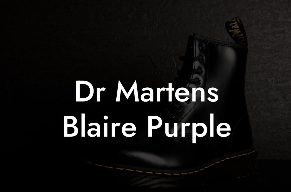 Dr Martens Blaire Purple