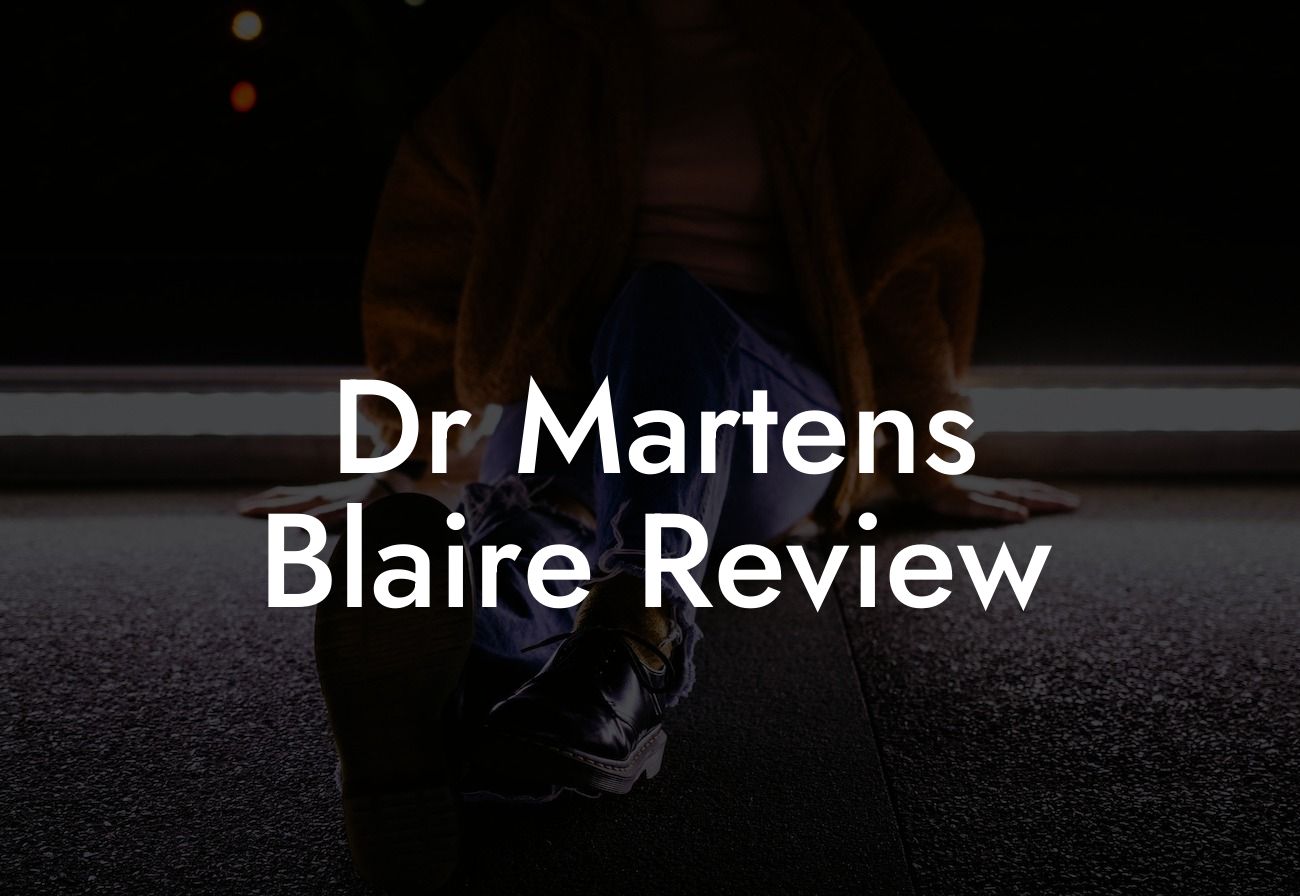 Dr Martens Blaire Review