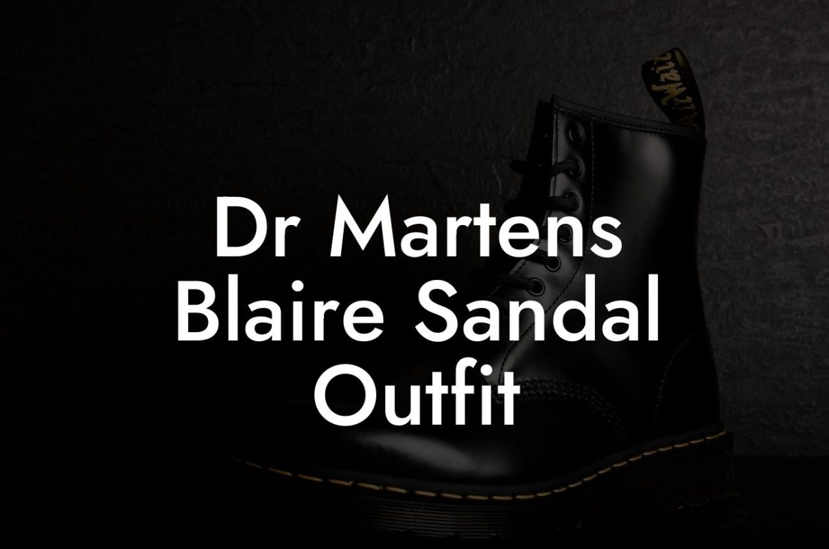 Dr Martens Blaire Sandal Outfit