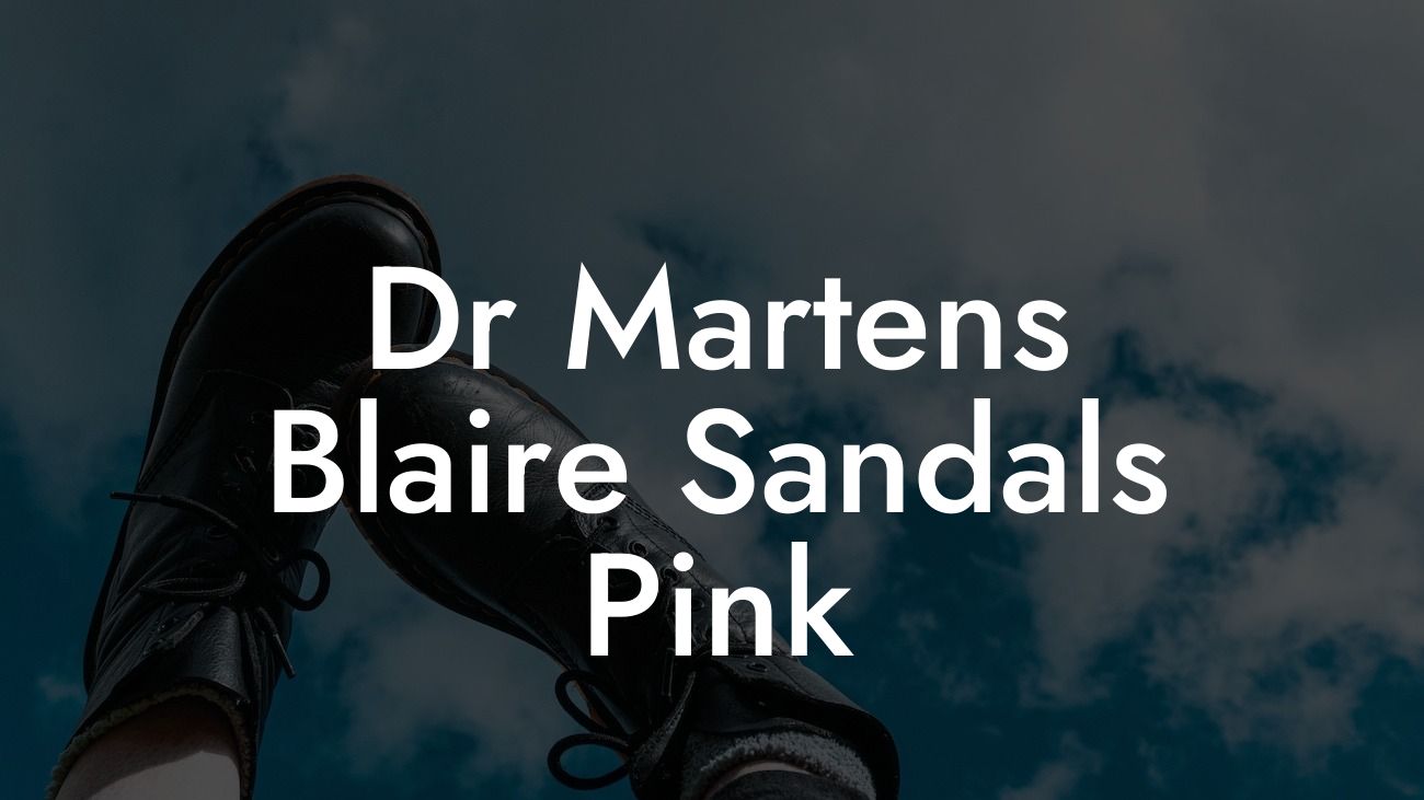 Dr Martens Blaire Sandals Pink