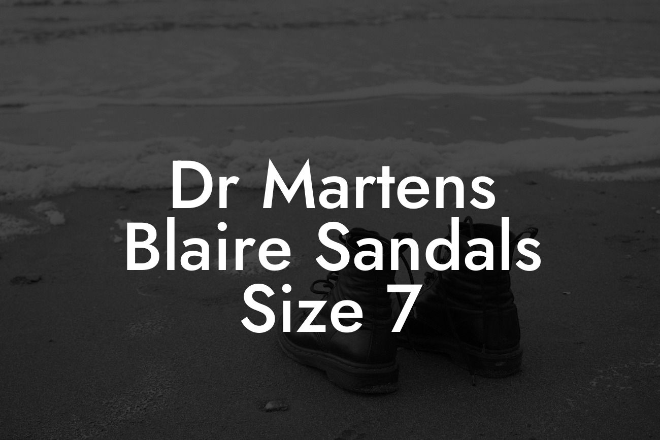 Dr Martens Blaire Sandals Size 7