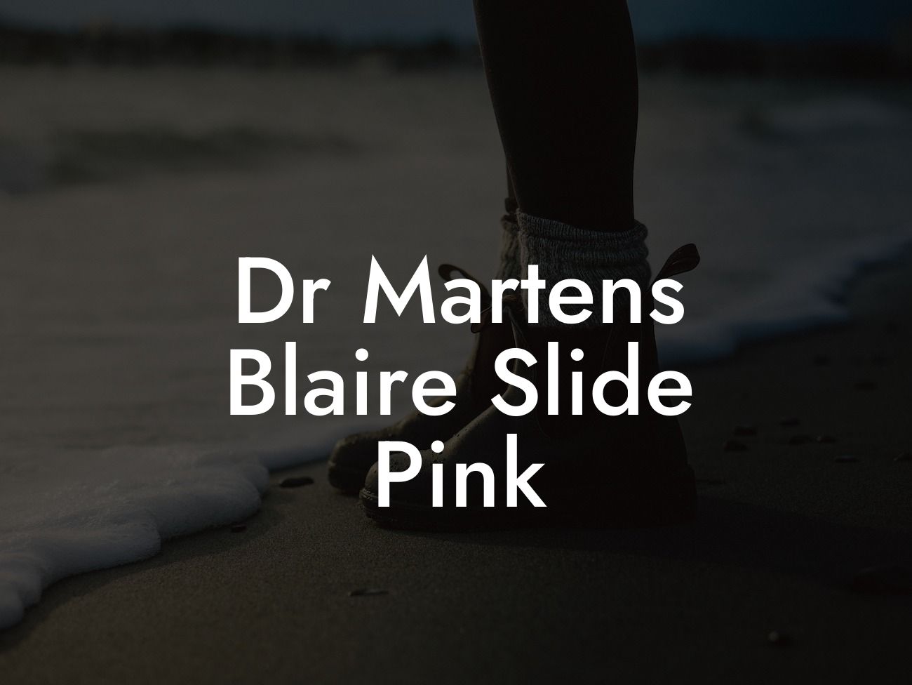 Dr Martens Blaire Slide Pink