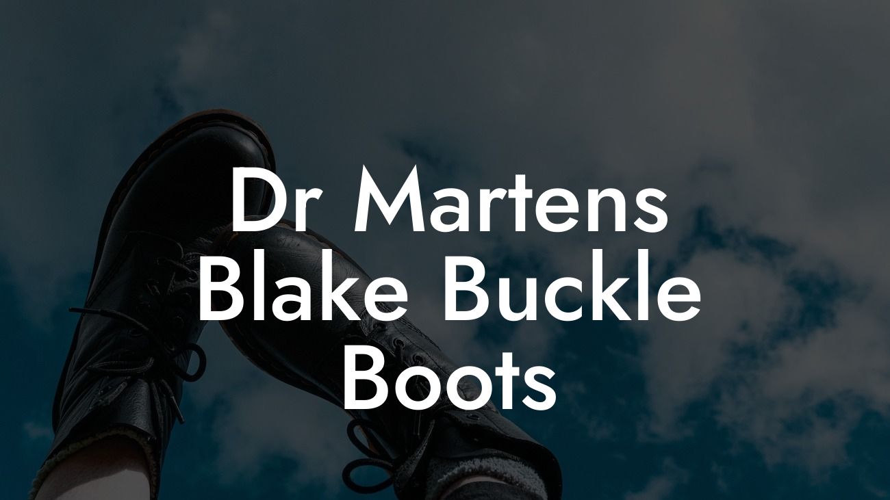 Dr Martens Blake Buckle Boots