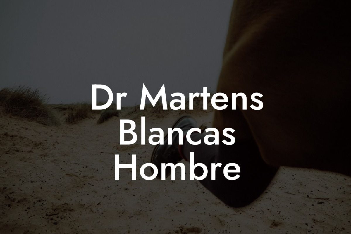 Dr Martens Blancas Hombre