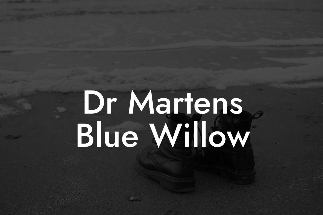 Dr Martens Blue Willow