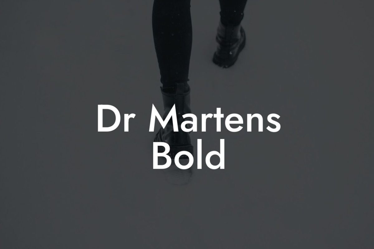 Dr Martens Bold