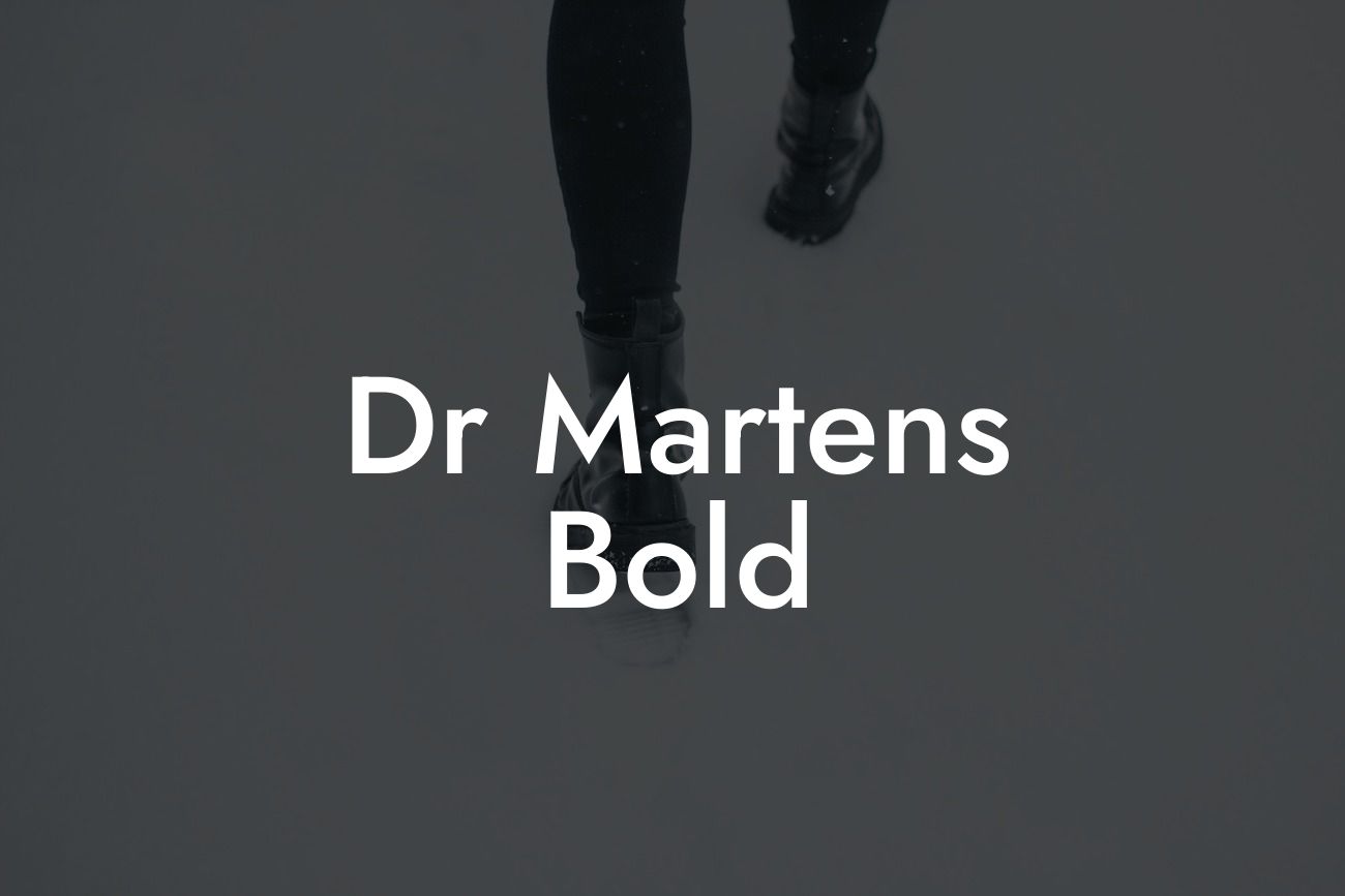 Dr Martens Bold